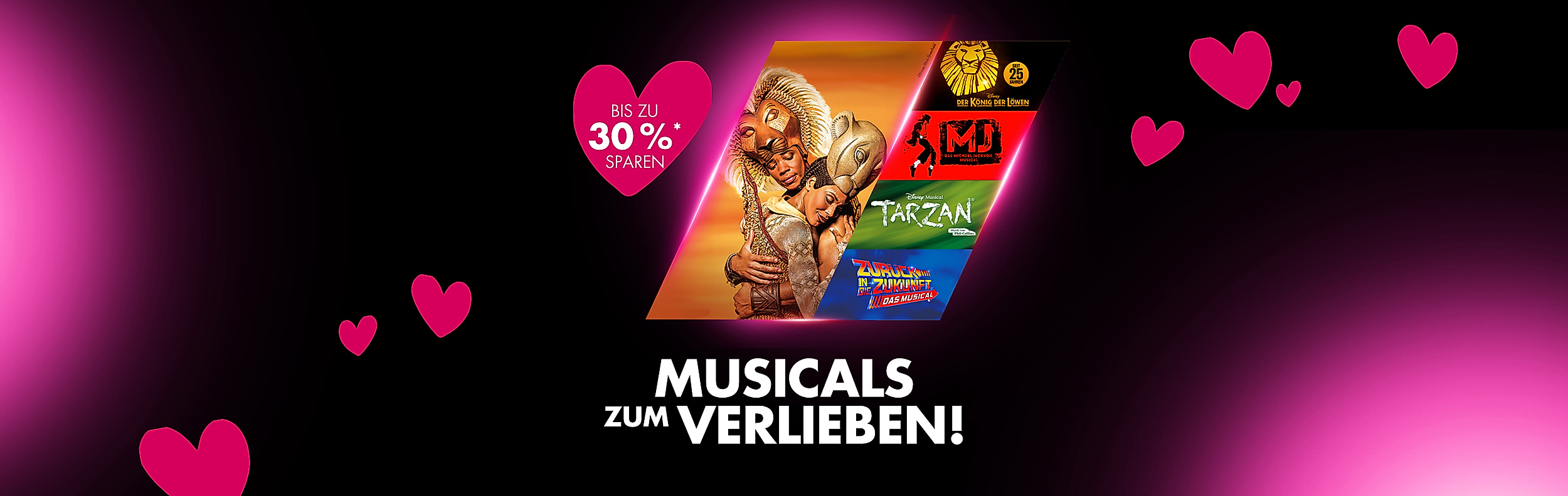 Ticketaktion Valentinstag