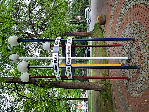 Gedenken der Städtepartnerschaft Soltau–Laon mit Kranzniederlegung am Georges-Lemoine-Platz