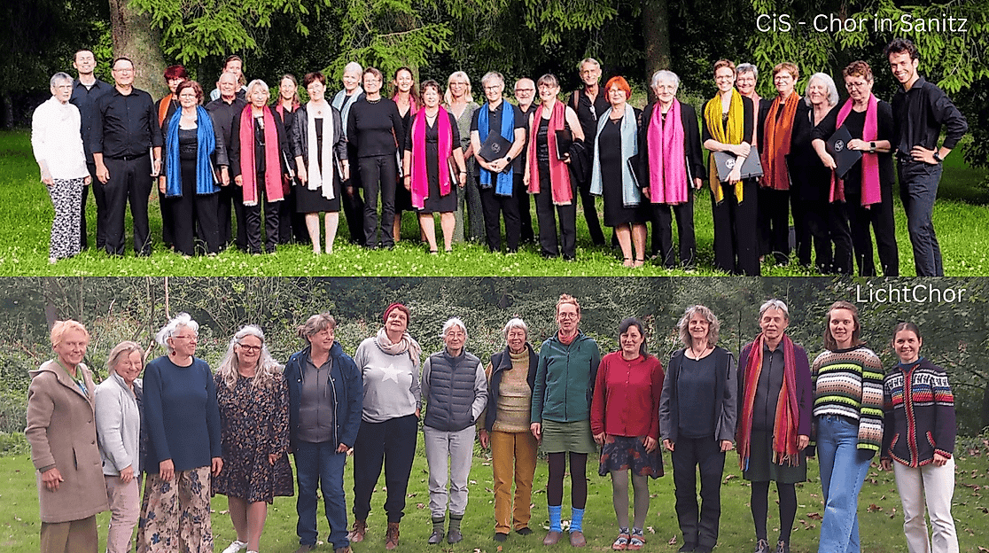 Zwei Chöre musizieren - „Harmonien des Miteinanders“