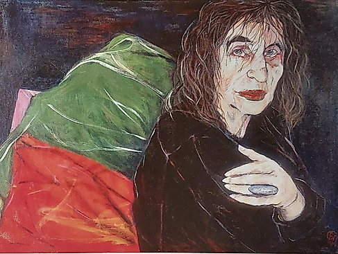 Künstlerin Barbara Focke: Peggy Parnass , 2004