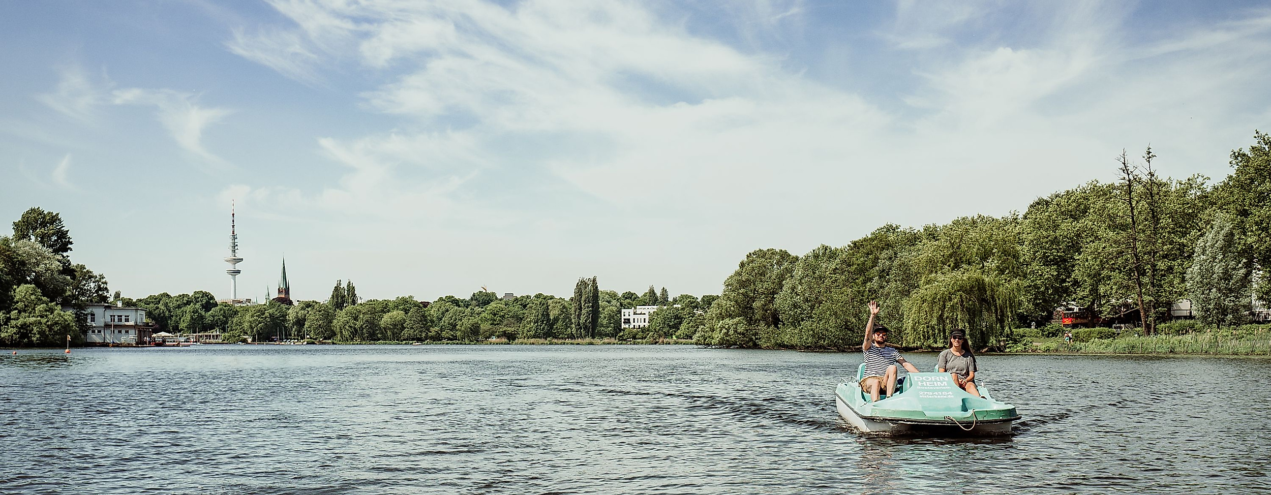 Aussenalster Tretboot