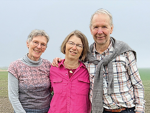 Anni Paulsen, Patricia Holubek und Jan Klimas