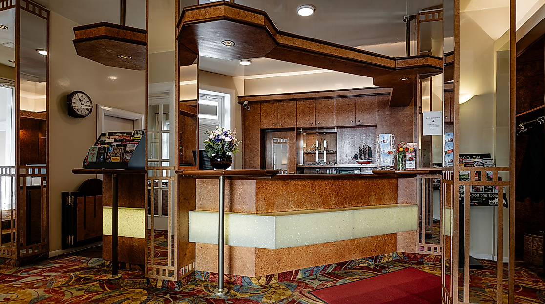 Hotel Vorbach Hamburg: Rezeption