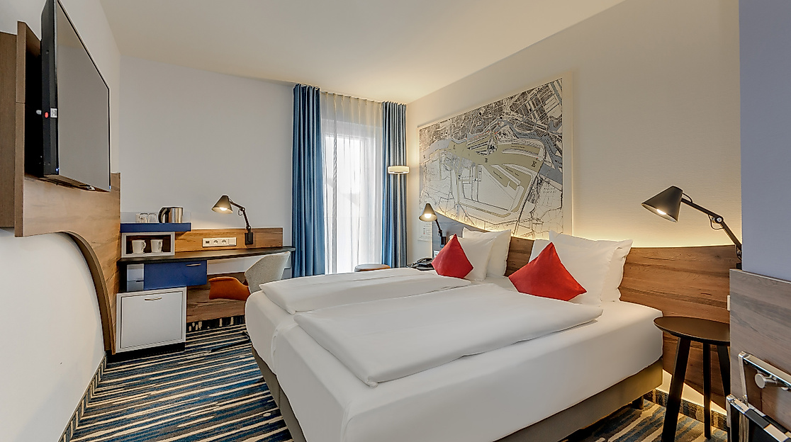 Mercure Hotel Hamburg Mitte: Doppelzimmer