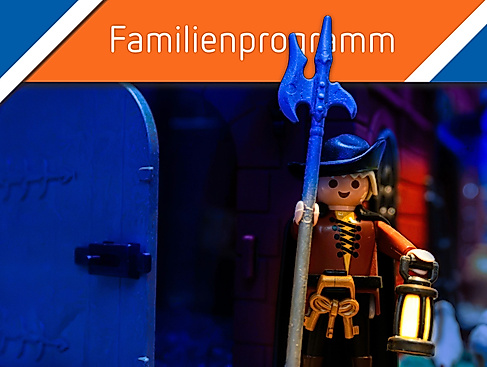 Taschenlampentour auf eigene Faust durch die Sonderausstellung "Abenteuer Hanse mit PLAYMOBIL"