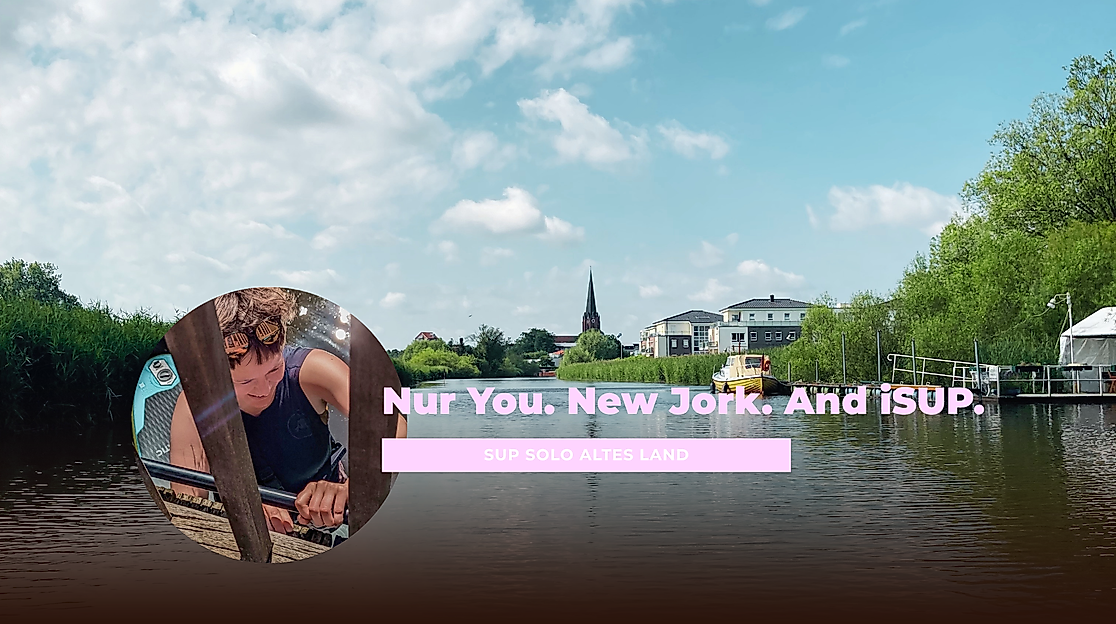 Nur You. New Jork. And iSUP.