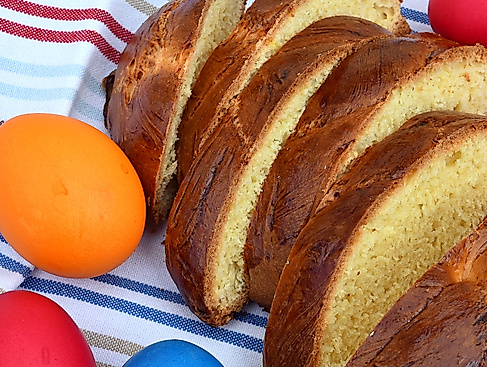 Andacht auf dem Friedhof an Ostersonntag