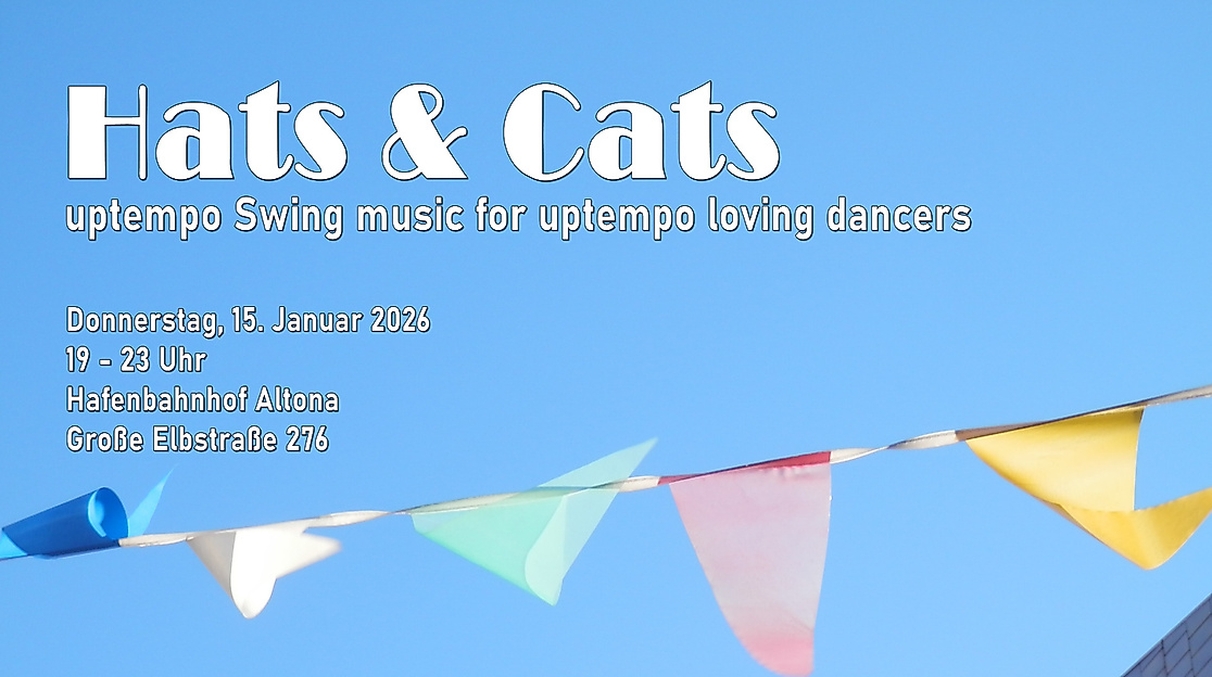 Hats & Cats Veranstaltungseinladung