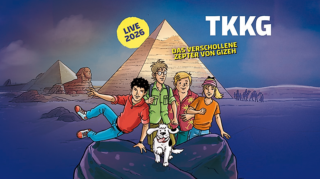 TKKG - Das verschollene Zepter von Gizeh | Live-Hörspiel (2026) | Vorpremiere