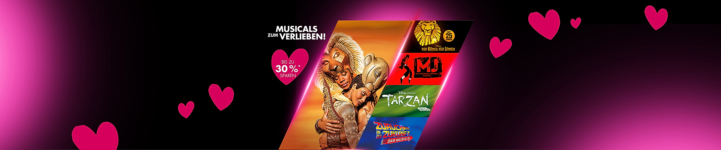 Ticketaktion Valentinstag