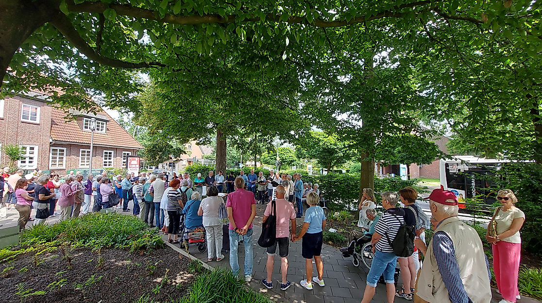 Singen an der Schubert-Linden