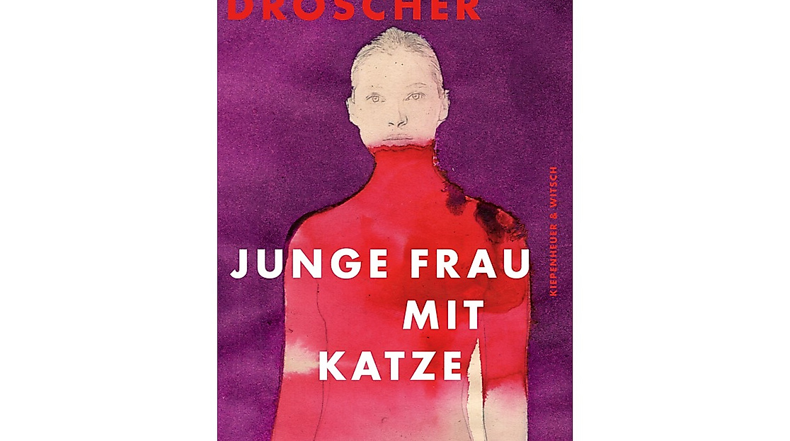 Daniela Dröscher: "Junge Frau mit Katze"