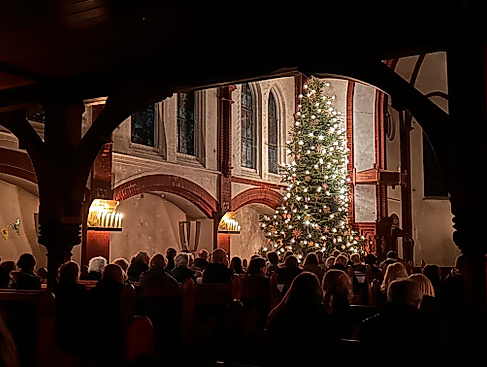 Weihnachtliche Orgelmusik im Kerzenschein