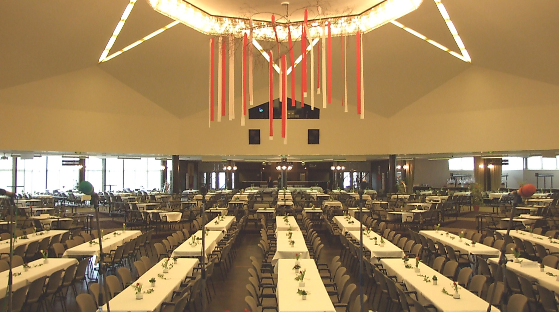 Kugelbake-Halle Tischbest. festlich