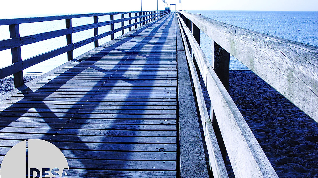 Seebrücke am Morgen