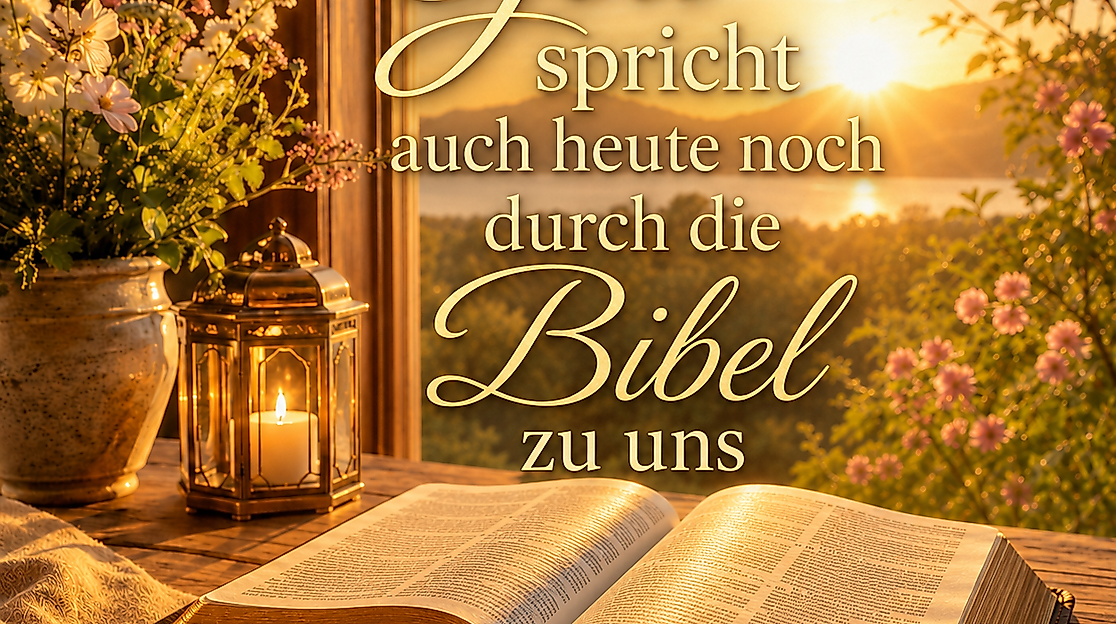 Gott spricht durch die Bibel zu uns