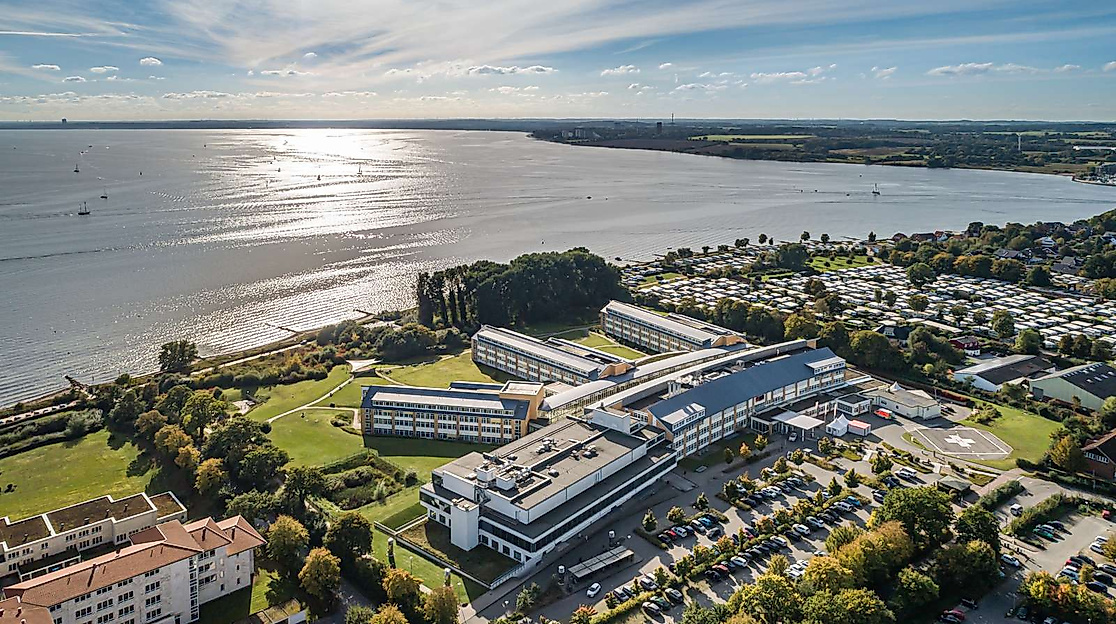 Luftbild der Schön Klinik Neustadt