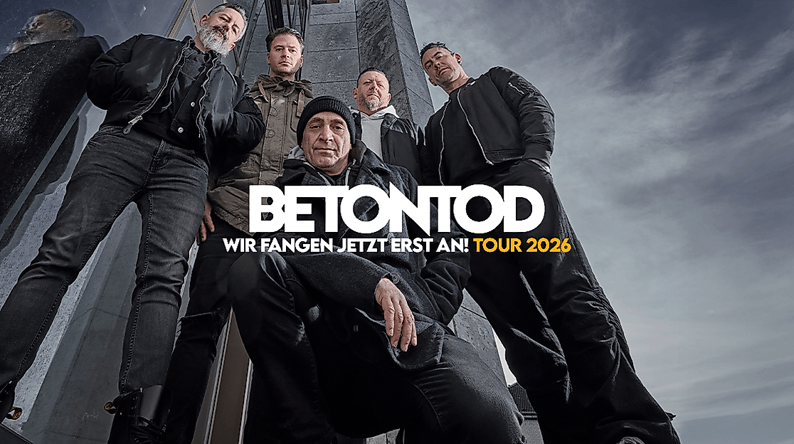 Betontod - Wir fangen jetzt erst an! Tour 2026