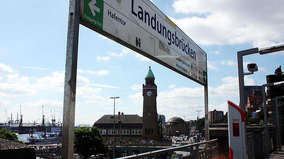 Treffpunkt: U-/S-Bahnhof Landungsbrücken