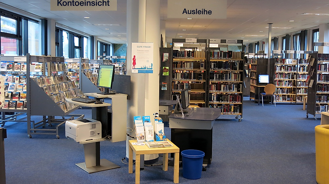 Die Bücherhalle Wandsbek