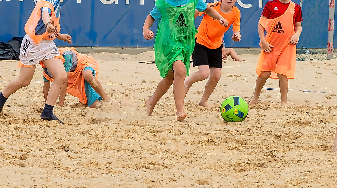 Beachsoccer für Kids