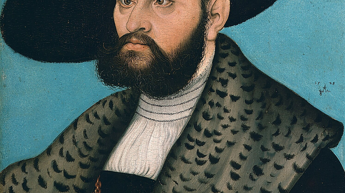 Lucas Cranach der Ältere: Albrecht von Hohenzollern, Markgraf von Brandenburg-Ansbach, Herzog von Preußen, 1528