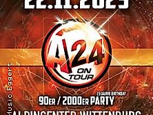 A24 on Tour - 90er / 2000er Party