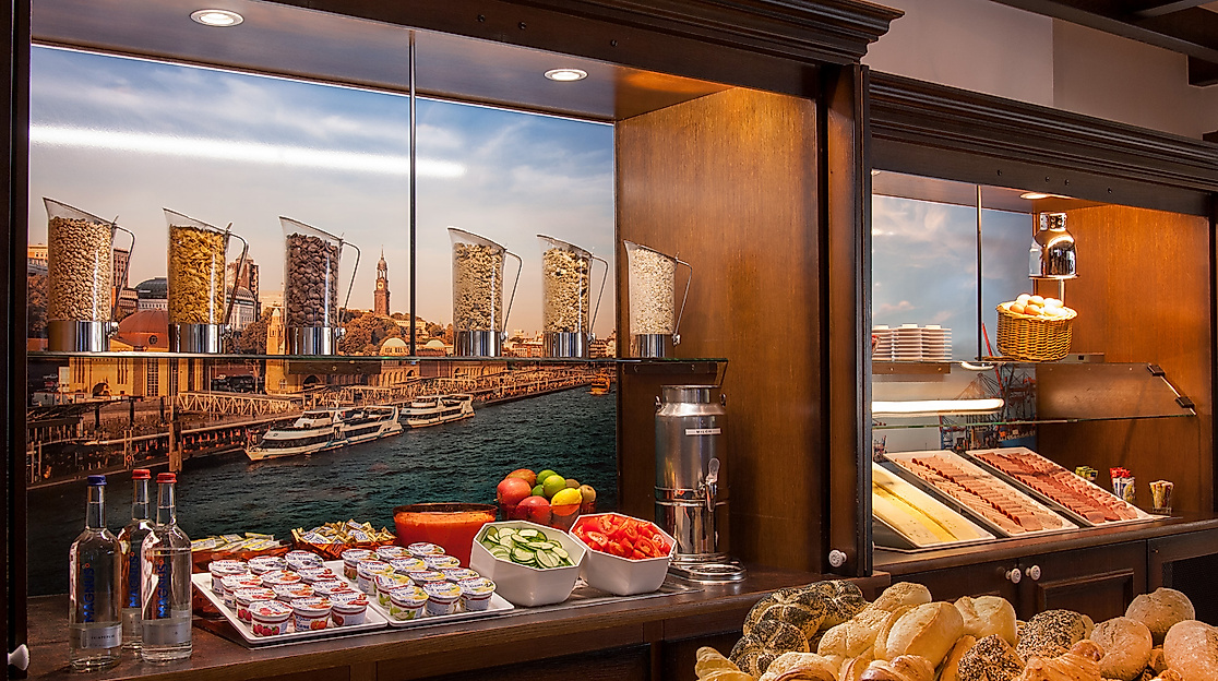 EGON HOTEL HAMBURG CITY: Frühstücksbuffet