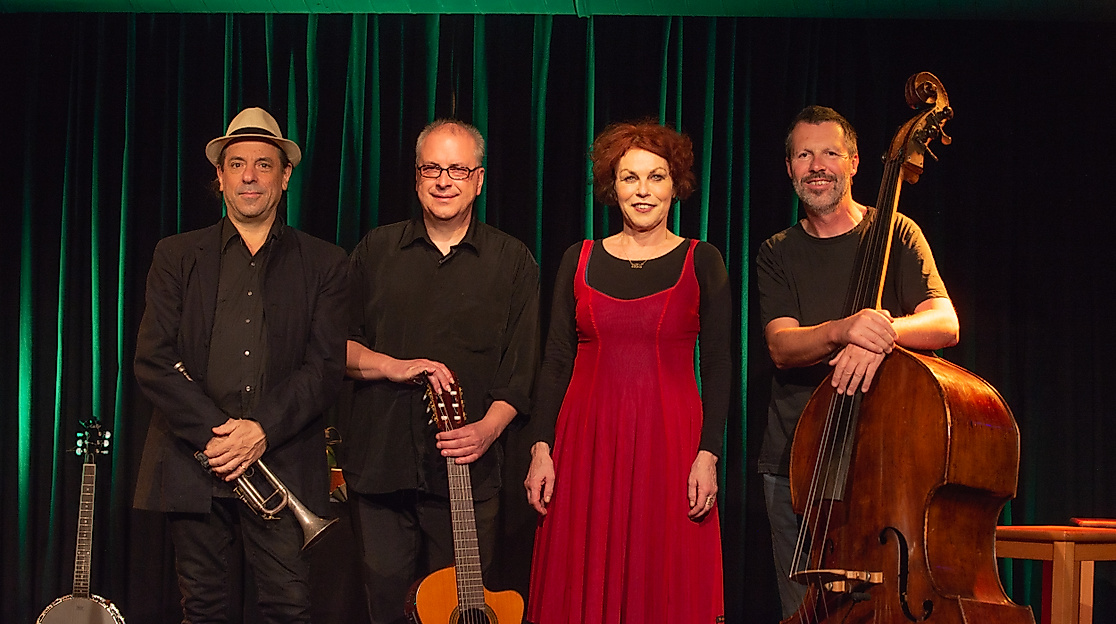 Musiker auf der Bühne