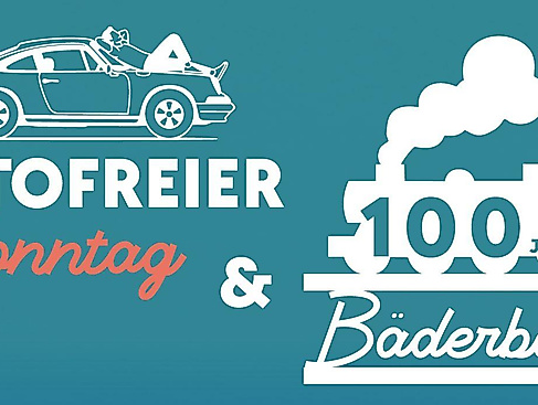 100 Jahre Bäderbahn "Autofreier Sonntag"