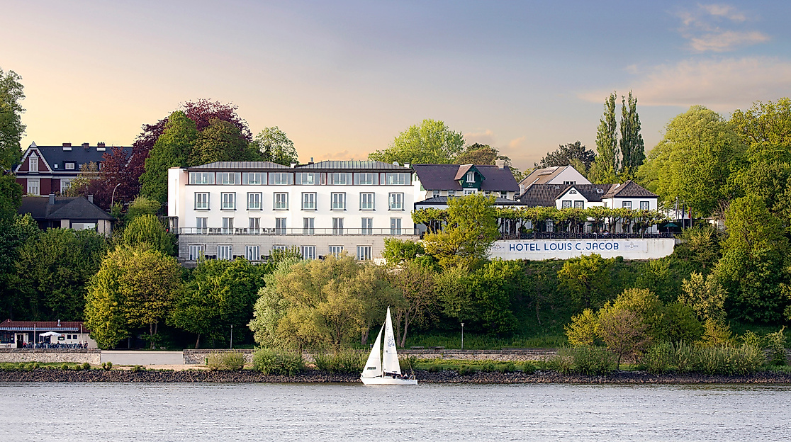 Hotel Louis C. Jacob Hamburg: Außenansicht