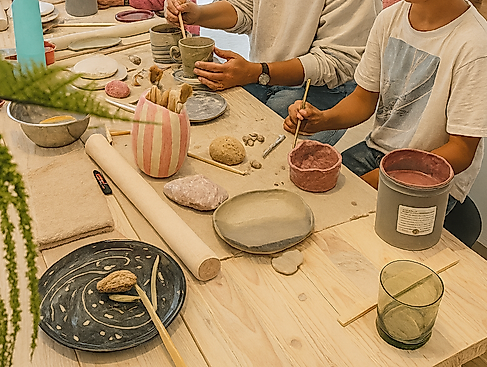 Töpfern Eltern & Kind