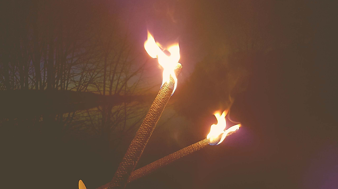 Fackelwanderung am Dieksee