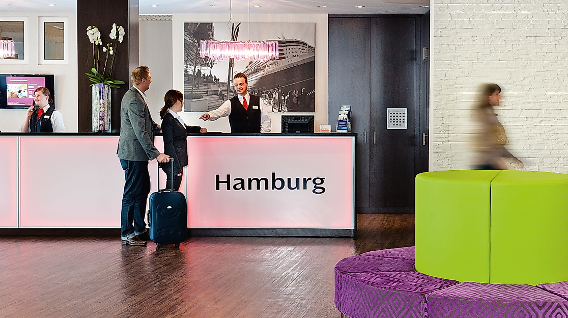 MERCURE Hotel am Volkspark Hamburg: Rezeption