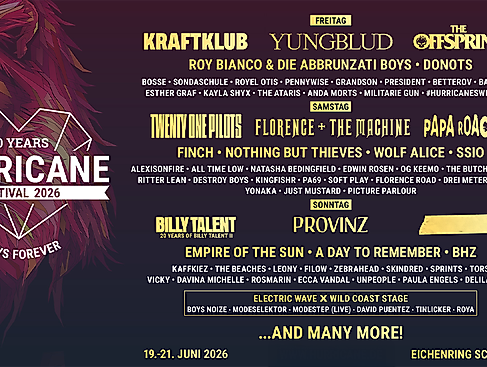 Parkticket | Hurricane Festival 2026