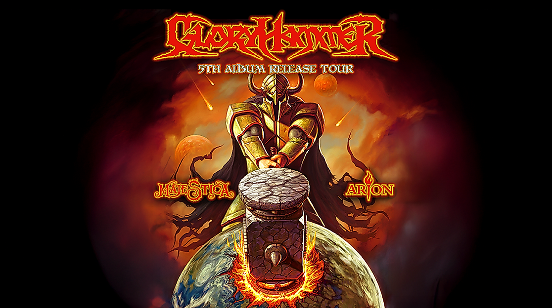 Gloryhammer - 5th Album Release Tour 2026 - with Majestica & Arion
