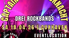 Die Ahabs Rocknacht mit drei Bands