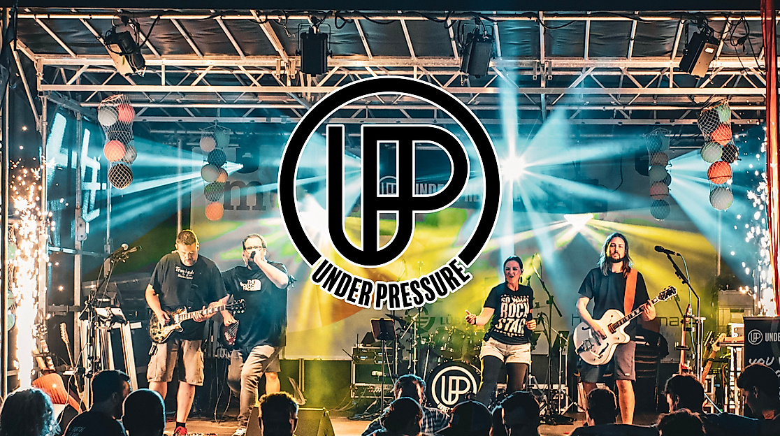 Bühnenauftritt der Band Under Pressure