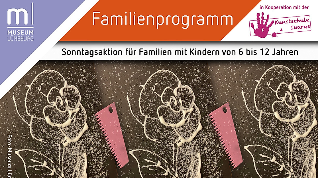 Familiensonntag: Mit Salz malen im Museum Lüneburg