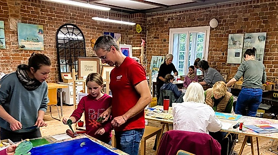 "Die offene Remise" - Kunst selber machen