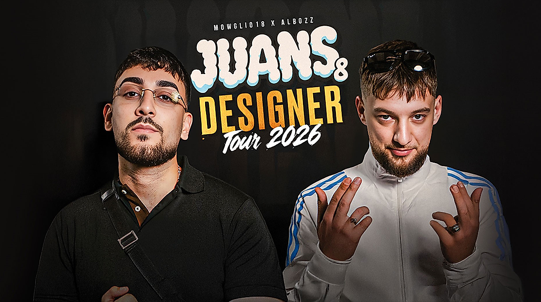 MOWGLI018 & Albozz - Juans & Designer Tour 2026