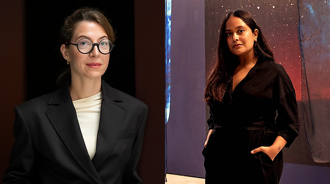 Kuratorinnenführung Special: Nadine Isabelle Henrich x Bindi Vora durch die Ausstellung Akosua Viktoria Adu-Sanyah