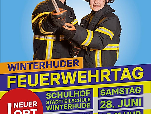 Plakat Winterhuder Feuerwehrtag