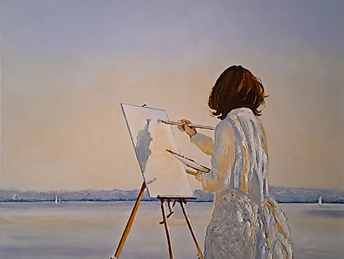 Die Meer-Malerin