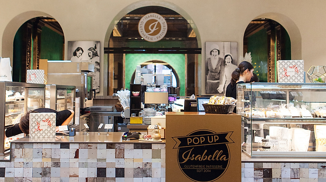 Pop-Up Store Isabella Glutenfreie Pâtisserie in Hamburg
