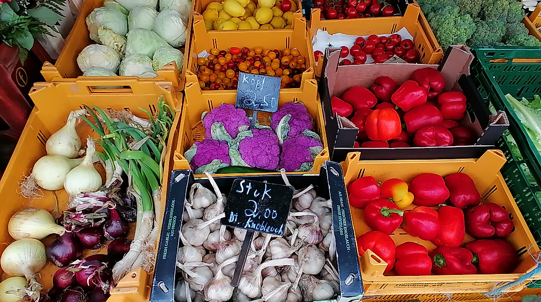 Markttag in Wesselburen