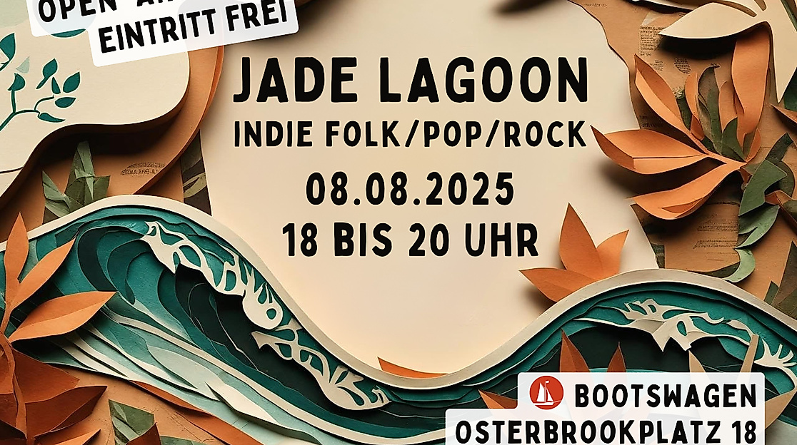 Jade Lagoon Indie Folk Pop BOOTsWagen