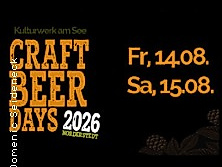 Craft Beer Days 2026 - Weekendticket