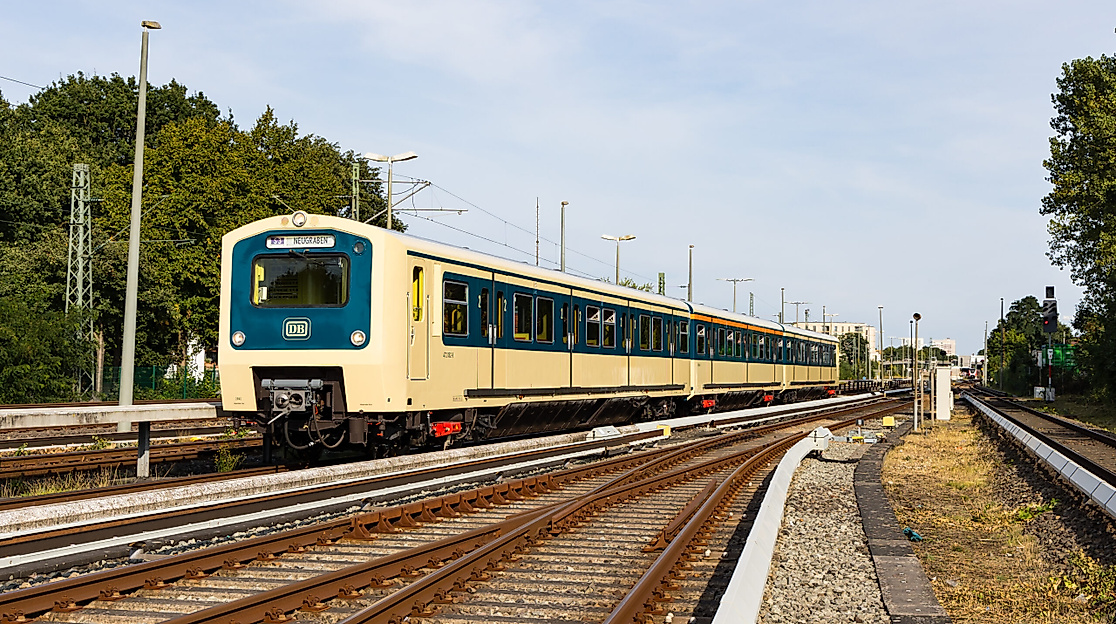Museumszug 472 062 in Neugraben