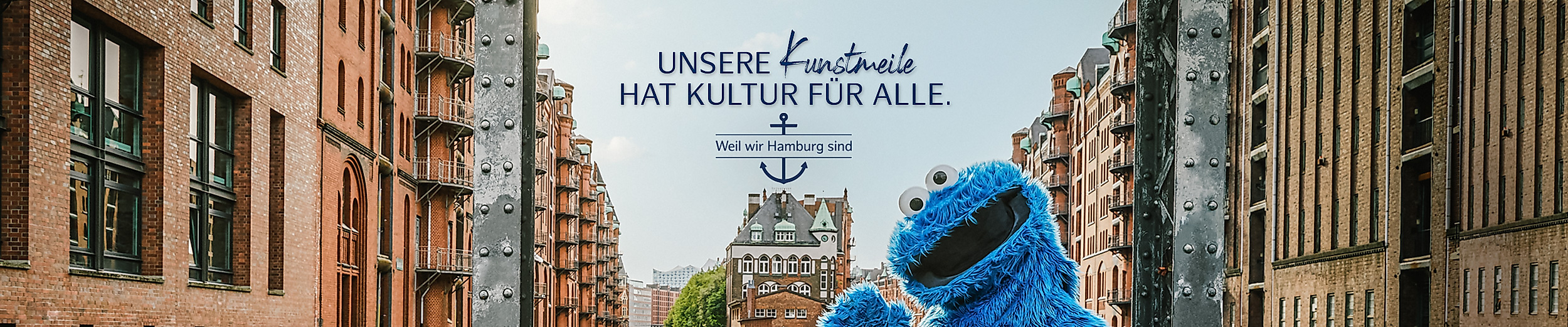 Krümelmonster in Hamburg